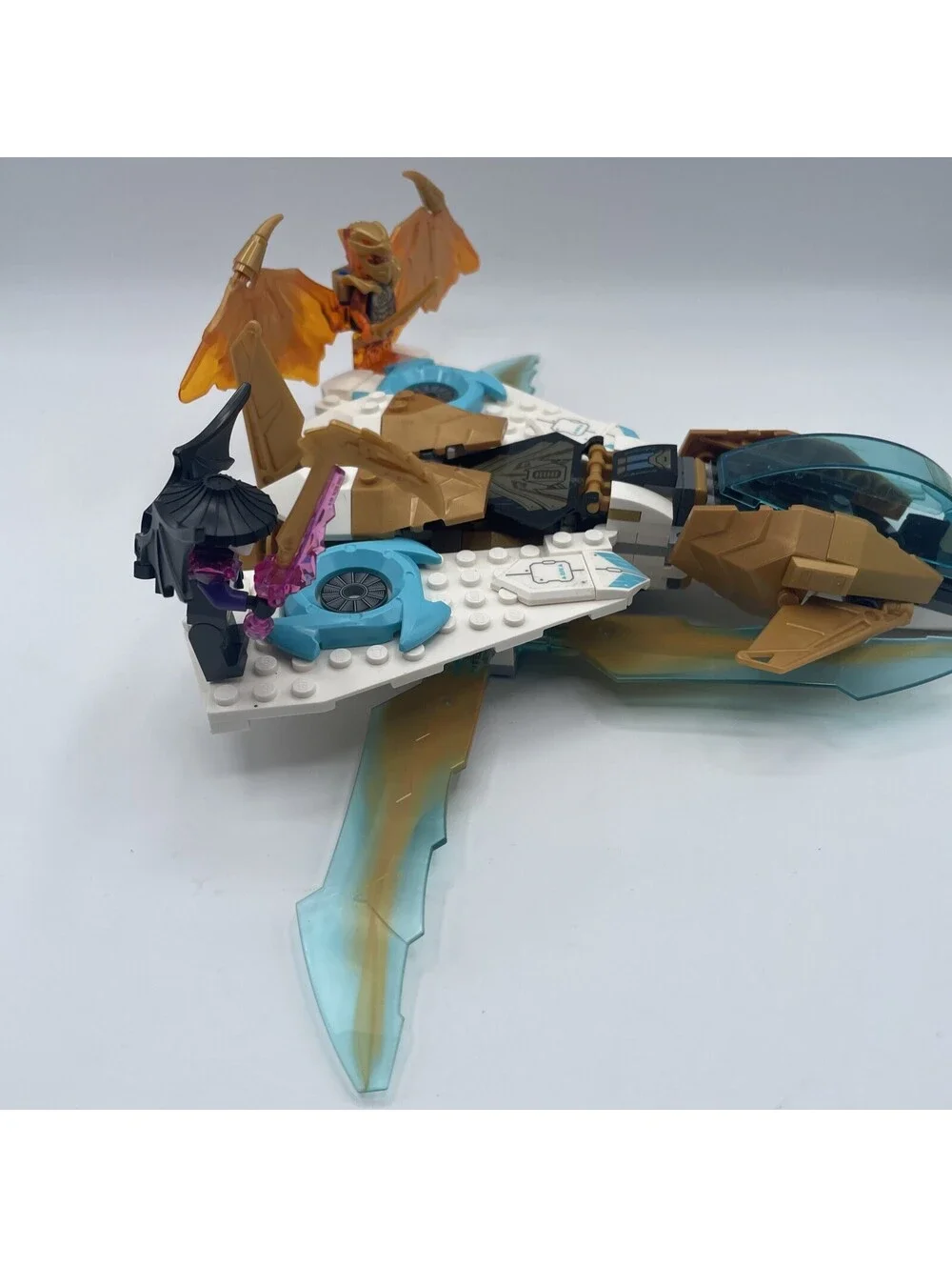 LEGO Ninjago: Zane's Golden Dragon Jet (71770) Almost Complete!